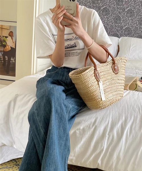 LYEON(リヨン)の「ButterロゴTシャツ(Tシャツ/カットソー・レディース・オートミール/ホワイト・FREE)」の8枚目の写真