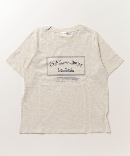 LYEON(リヨン)の「ButterロゴTシャツ(Tシャツ/カットソー・レディース・オートミール/ホワイト・FREE)」の14枚目の写真