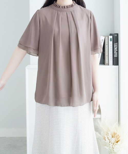 SATOKA Viola Black （ブラウス） matokamatoka_MBDA-