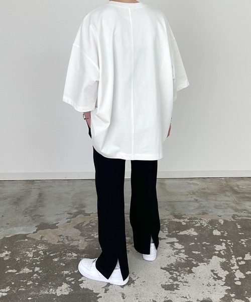 「y/m by MIHO」 半袖Tシャツ FREE ホワイト レディース y/m by MIHO」 半袖Tシャツ FREE ホワイト レディース