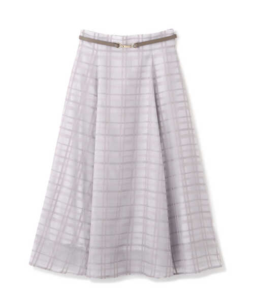 PROPORTION BODY DRESSING(プロポーションボディドレッシング)の「シアーチェックマーメイドスカート / 1213120503(スカート・レディース・グレー/ブラック/ブラウン・SMALL/MEDIUM)」の14枚目の写真