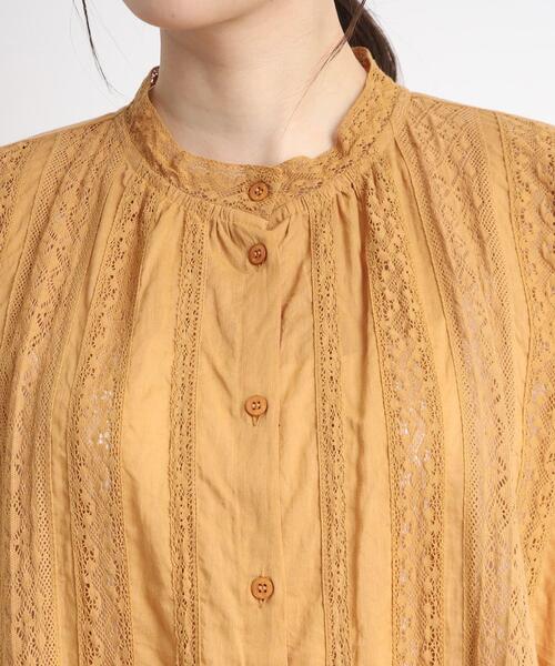 DRESKIP（ドレスキップ）の「◆【夏になると着たくなる】レ－ス切り替えブラウス（シャツ/ブラウス・レディース・オレンジ/ブラック/オフホワイト・03/02）」の19枚目の写真