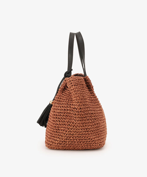 Afternoon Tea（アフタヌーンティー）の「タッセル付きかごトート