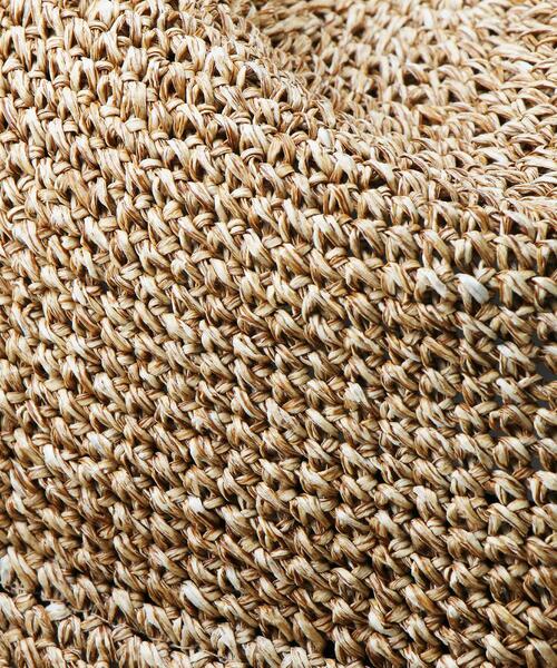 RACAL（ラカル）の「＜Racal＞ PAPER FIBER KNIT TULIP HAT