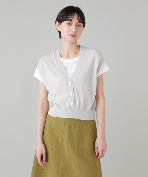 品多く MARGARET HOWELL（マーガレットハウエル）の「COTTON SILK PIQUE トップス