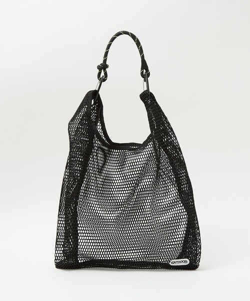 abahouse mavie（アバハウスマヴィ）の「【OUTDOOR】メッシュ３WAYショッパー（トートバッグ・レディース・ホワイト/ブラック/グレー/ホワイト系その他/ブラック系その他/グレー系その他・フリー）」の9枚目の写真