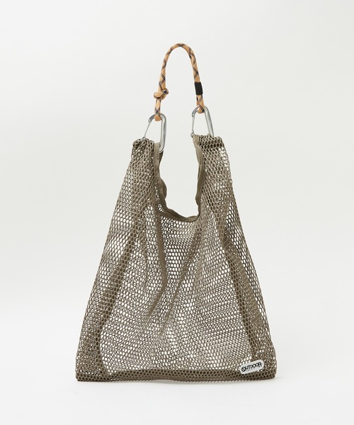 abahouse mavie（アバハウスマヴィ）の「【OUTDOOR】メッシュ３WAYショッパー（トートバッグ・レディース・ホワイト/ブラック/グレー/ホワイト系その他/ブラック系その他/グレー系その他・フリー）」の19枚目の写真