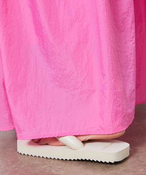 Firsthand(ファーストハンド)の「Firsthand/ファーストハンド オーガニックコットンウエストコードワンピース(ワンピース・レディース・ブラック/オフホワイト/ピンク/ブルーグリーン・FREE)」の17枚目の写真