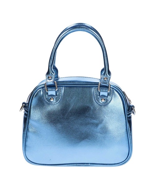 X-girl（エックスガール）の「＊METALLIC FAUX LEATHER 2WAY MINI BAG（ショルダーバッグ・レディース・シルバー/ライトブルー/ピンク・ONE SIZE）」の10枚目の写真