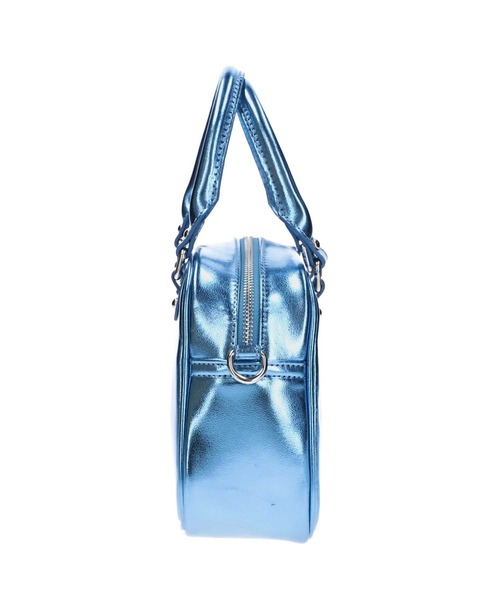 X-girl（エックスガール）の「＊METALLIC FAUX LEATHER 2WAY MINI BAG（ショルダーバッグ・レディース・シルバー/ライトブルー/ピンク・ONE SIZE）」の9枚目の写真