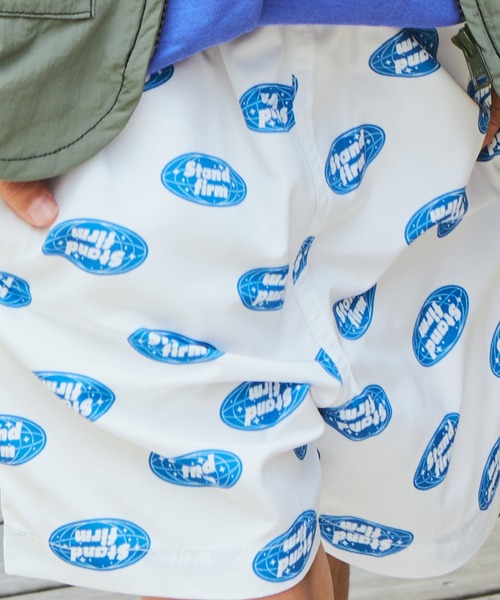 PAIRMANON STREET(ペアマノンストリート)の「【PAIRMANON STREET】水陸両用速乾総柄ショートパンツ(その他パンツ・キッズ・ブルー/ブラック/オレンジ/ベージュ/グリーン/ホワイト・90/100/110/120/130/140/150)」の8枚目の写真