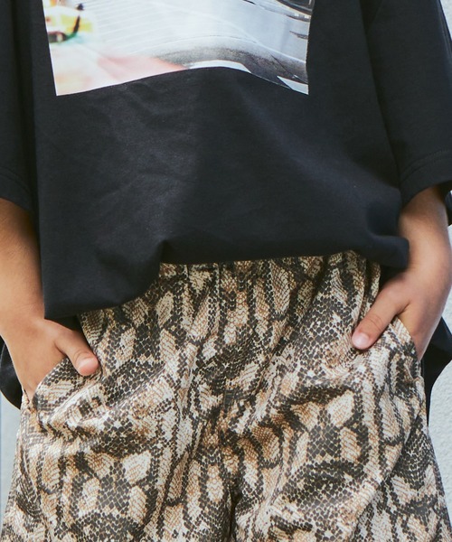 PAIRMANON STREET(ペアマノンストリート)の「【PAIRMANON STREET】水陸両用速乾総柄ショートパンツ(その他パンツ・キッズ・ブルー/ブラック/オレンジ/ベージュ/グリーン/ホワイト・90/100/110/120/130/140/150)」の11枚目の写真