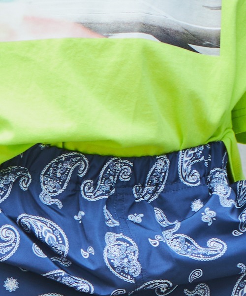 PAIRMANON STREET(ペアマノンストリート)の「【PAIRMANON STREET】水陸両用速乾総柄ショートパンツ(その他パンツ・キッズ・ブルー/ブラック/オレンジ/ベージュ/グリーン/ホワイト・90/100/110/120/130/140/150)」の17枚目の写真