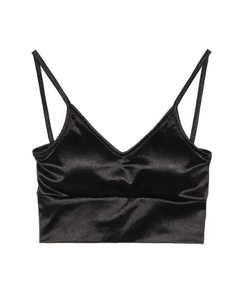 AMAIL（アマイル）の「Icon grossy cami（キャミソール・レディース・アイボリー/パープル/ブラック・FREE）」の14枚目の写真