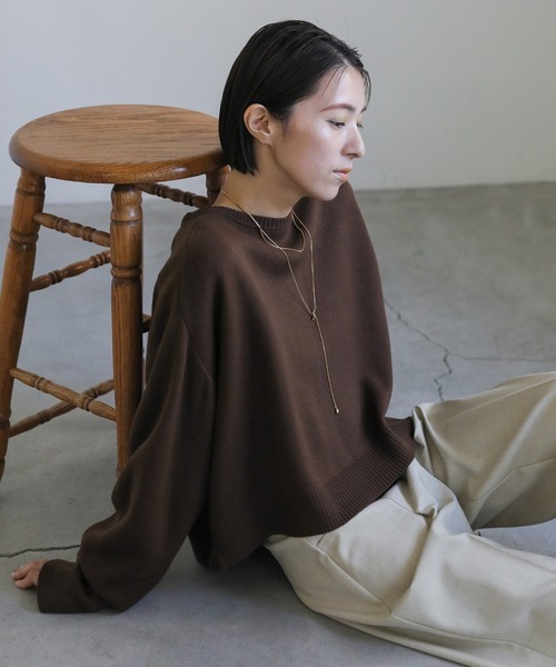 select MOCA（セレクトモカ）の「ダブルループタイネックレス（ネックレス・レディース・シルバー/ゴールド・FREE）」の10枚目の写真