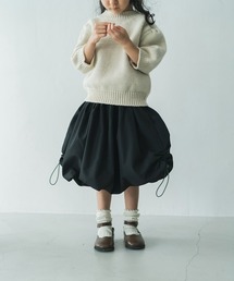riziere | 【ママとおそろい】サイドシャーリングバルーンスカート(スカート)