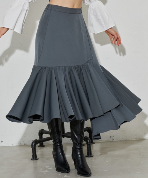 VIOLETTA（ヴィオレッタ）の「イレギュラーヘムフレアスカート