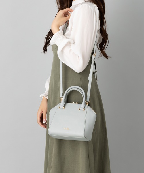 dazzlin（ダズリン）の「dazzlin/ダズリン　スムース２wayハンド（ショルダーバッグ・レディース・アイボリー/ブラック/ブルーグレー/ベージュ系その他/ローズ・FREE）」の15枚目の写真