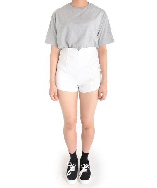 urge:(アージコロン )の「【URGE:】ハイウエスト スリム ショートパンツ(その他パンツ・レディース・グレー/ブラック/ピンク/ホワイト/ブルー・SMALL/MEDIUM/X-LARGE/LARGE)」の20枚目の写真