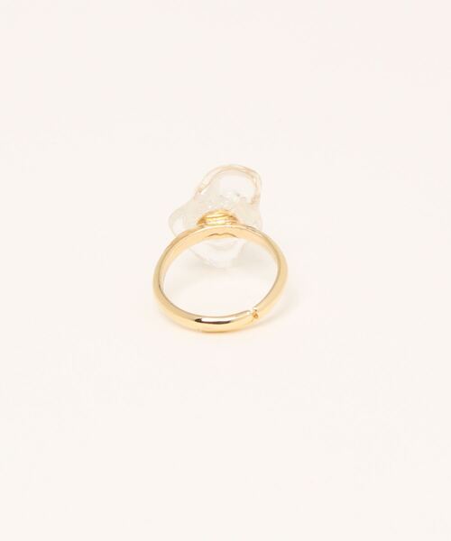 tone(トーン)の「【marumusubi】kune ring(MA)(リング・レディース・ゴールド・FREE)」の4枚目の写真