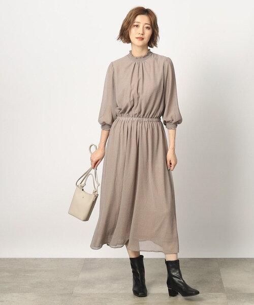 FR2GOLF⭐︎レディースワンピース美品 WOMEN ふわふわワンピース(HK4 GrBL F) | ニトリネット【公式