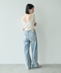 Shelly island（シェリーアイランド）の「カップ付きバックオープンロンT（Tシャツ/カットソー）」