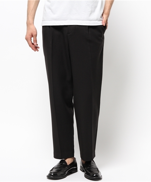 WHO'S WHO gallery（フーズフーギャラリー）の「【GIGGER】1タックスラックス（その他パンツ・メンズ・ブラック/ネイビー/グレー・MEDIUM/LARGE/SMALL）」の2枚目の写真