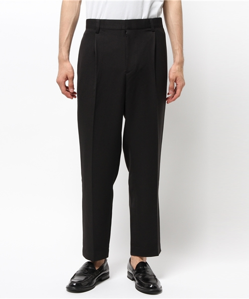 WHO'S WHO gallery（フーズフーギャラリー）の「【GIGGER】1タックスラックス（その他パンツ・メンズ・ブラック/ネイビー/グレー・MEDIUM/LARGE/SMALL）」の6枚目の写真