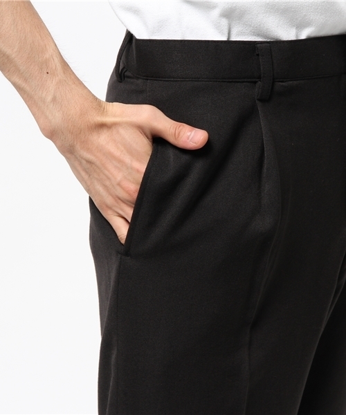 WHO'S WHO gallery（フーズフーギャラリー）の「【GIGGER】1タックスラックス（その他パンツ・メンズ・ブラック/ネイビー/グレー・MEDIUM/LARGE/SMALL）」の9枚目の写真