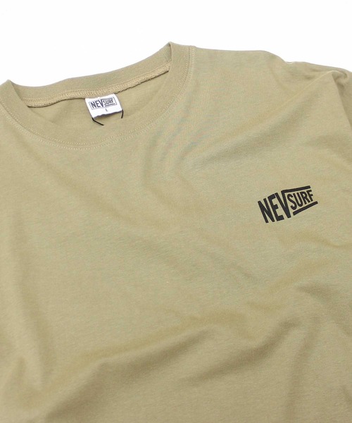 NEV(ネブ)の「NEVSURF BIGシルエット ロンT(Tシャツ/カットソー・メンズ・ブラック系/チャコール/ベージュ/ネイビー/オフホワイト/杢グレー/ホワイト系/ブラック/ホワイト系4/ブラック系4/ブラック系5/ホワイト系5・M/L/XL)」の21枚目の写真