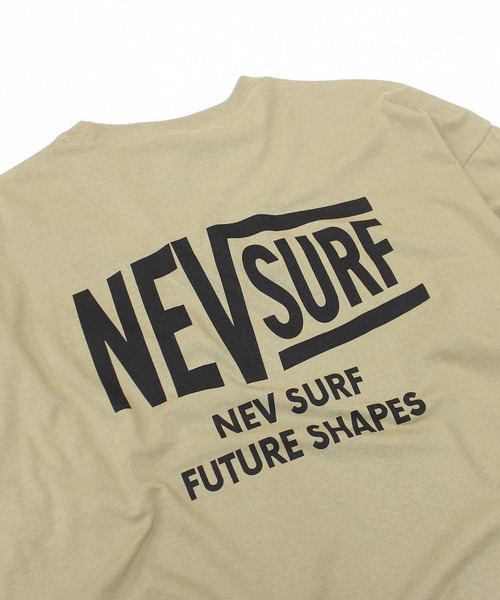 NEV(ネブ)の「NEVSURF BIGシルエット ロンT(Tシャツ/カットソー・メンズ・ブラック系/チャコール/ベージュ/ネイビー/オフホワイト/杢グレー/ホワイト系/ブラック/ホワイト系4/ブラック系4/ブラック系5/ホワイト系5・M/L/XL)」の22枚目の写真