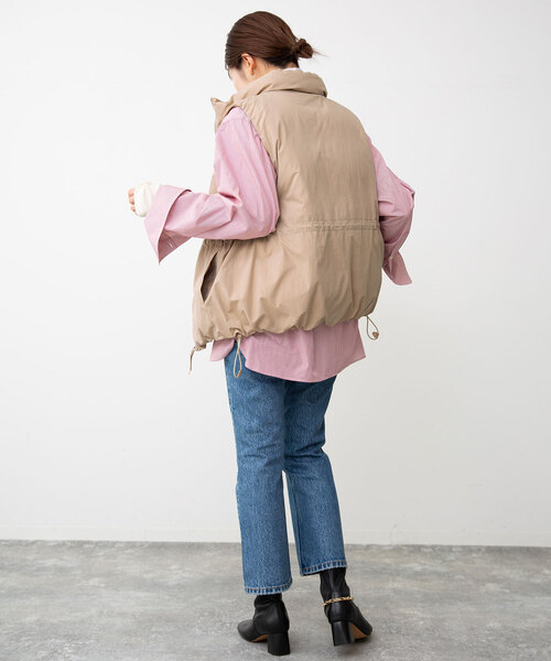 ダウンベスト P/NPタフタダウンベスト