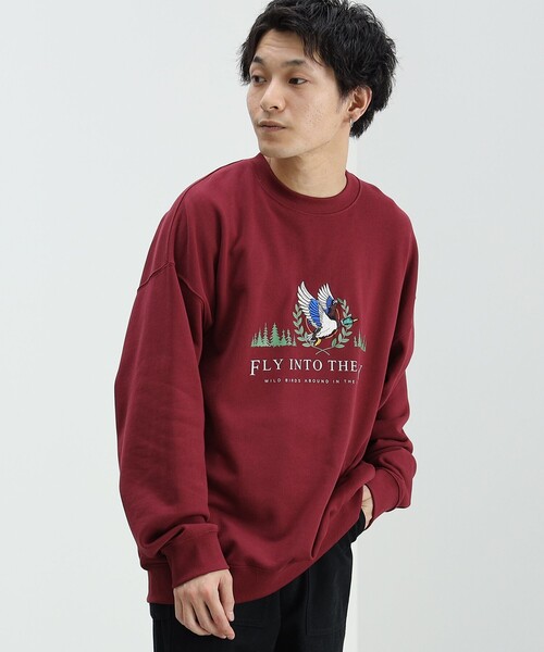 BEAMS HEART(ビームスハート)の「BEAMS HEART / アニマル クルーネック スウェット(ユニセックス)(スウェット・メンズ・レッド系その他7/ライトグレー・SMALL/MEDIUM/LARGE)」の13枚目の写真