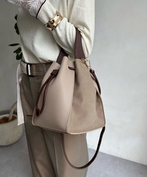 【WEB限定】 スエードコンビドロストショルダー