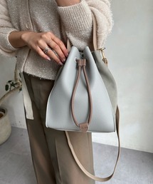 【WEB限定】 スエードコンビドロストショルダー