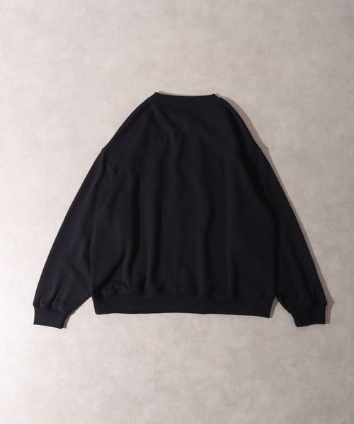 SUGGESTION(サジェッション)の「SUGGESTION フラワー刺繍裏起毛トレーナー(スウェット・メンズ・アッシュグレー/ブラック/ホワイト・L/M)」の21枚目の写真