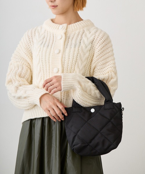 Loco Ocean（ロコオーシャン）の「【多収納】2way / ショルダーミニバッグ（トートバッグ・レディース・ホワイト/ブラック/ピンク・ONE SIZE）」の15枚目の写真