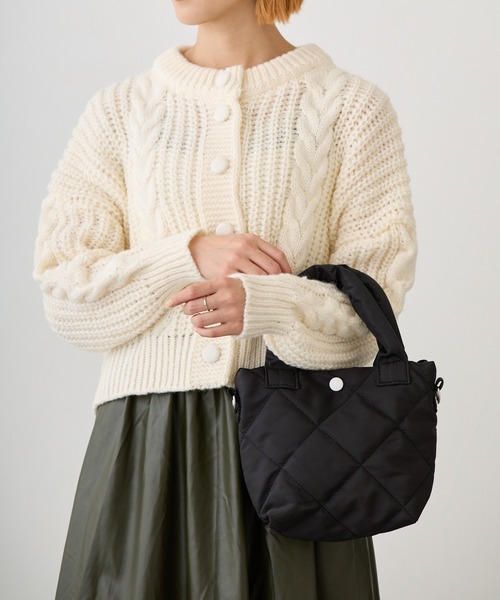 Loco Ocean（ロコオーシャン）の「【多収納】2way / ショルダーミニバッグ（トートバッグ・レディース・ホワイト/ブラック/ピンク・ONE SIZE）」の16枚目の写真