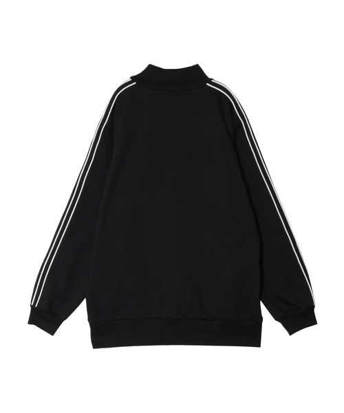 PAMEO POSE(パメオポーズ)の「ABCD Sweat Top(スウェット・レディース・ピンク/グレー/ブラック・FREE)」の4枚目の写真