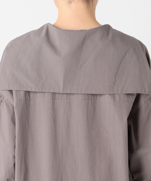 COMMRE（コムル）の「【COMMRE / コムル】コットン裾ボリュームワンピース（ワンピース・レディース・ブラック/チャコールグレー・FREE）」の13枚目の写真