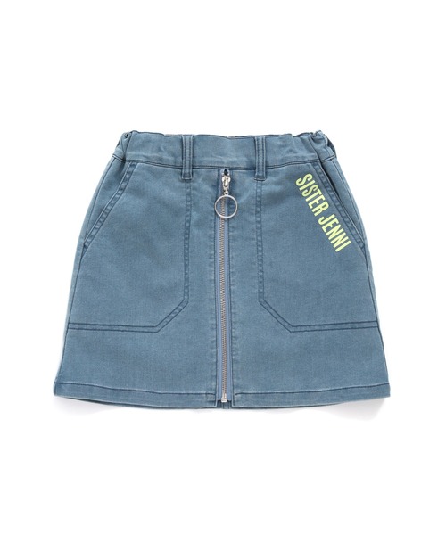 SISTER JENNI（SISTER JENNI）の「【ストレッチ素材】【ウエスト調整可能】前ZIP台形スカパン（その他パンツ・キッズ・アイボリー/ブラック/ブルー・160cm/130cm/150cm/140cm）」の13枚目の写真