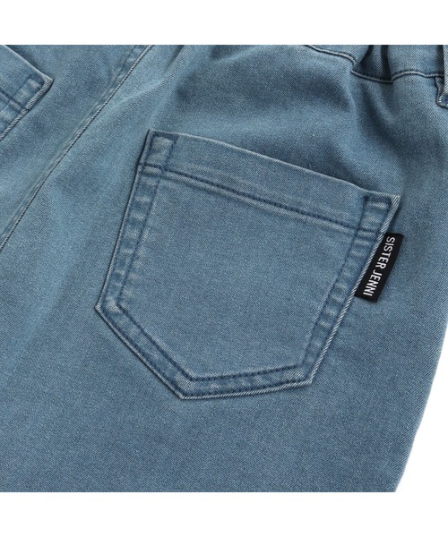 SISTER JENNI（SISTER JENNI）の「【ストレッチ素材】【ウエスト調整可能】前ZIP台形スカパン（その他パンツ・キッズ・アイボリー/ブラック/ブルー・160cm/130cm/150cm/140cm）」の8枚目の写真