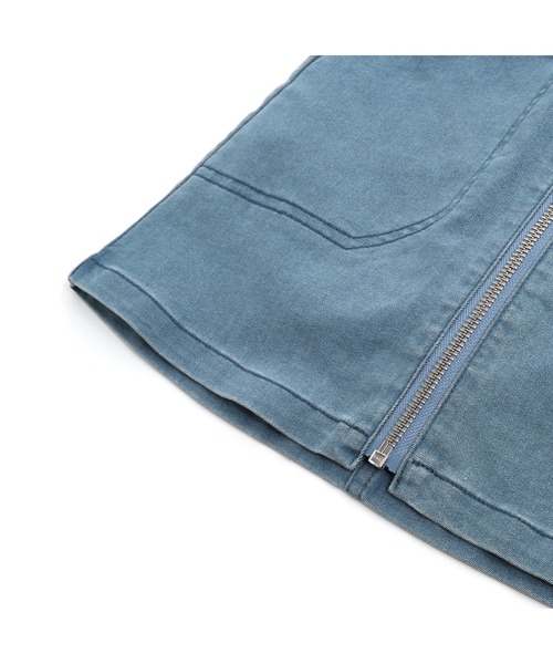 SISTER JENNI（SISTER JENNI）の「【ストレッチ素材】【ウエスト調整可能】前ZIP台形スカパン（その他パンツ・キッズ・アイボリー/ブラック/ブルー・160cm/130cm/150cm/140cm）」の7枚目の写真