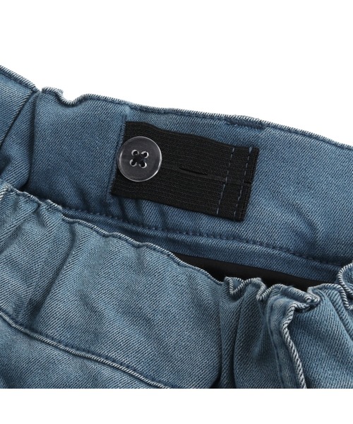 SISTER JENNI（SISTER JENNI）の「【ストレッチ素材】【ウエスト調整可能】前ZIP台形スカパン（その他パンツ・キッズ・アイボリー/ブラック/ブルー・160cm/130cm/150cm/140cm）」の6枚目の写真