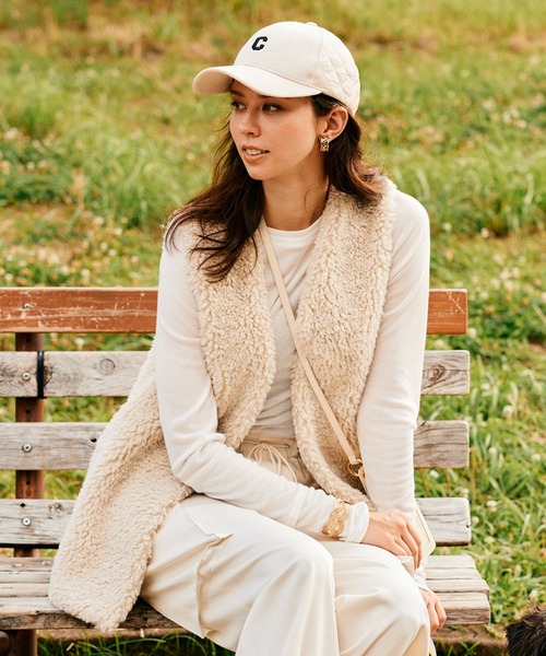 BARNYARDSTORM(バンヤードストーム)の「CロゴCAP(キャップ・レディース・ホワイト/ブラック・FREE)」の3枚目の写真