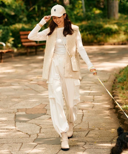 BARNYARDSTORM(バンヤードストーム)の「CロゴCAP(キャップ・レディース・ホワイト/ブラック・FREE)」の9枚目の写真