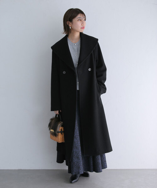 La TOTALITE（ラトータリテ）の「ショールカラーロングコート（その他