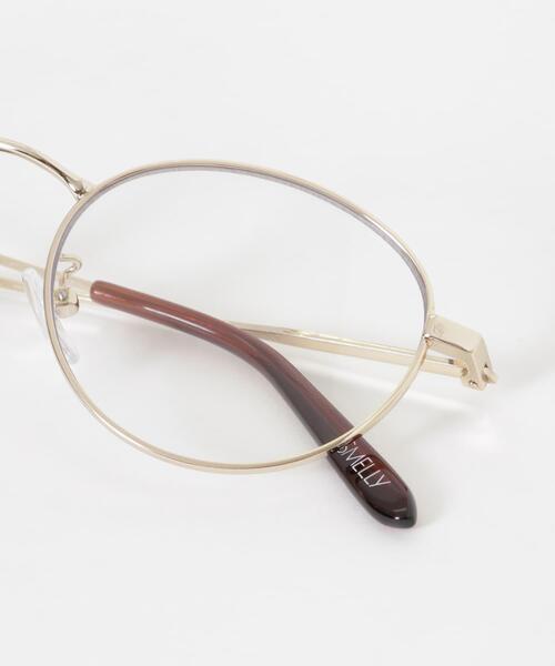 SMELLY（スメリー）の「オーバルフレームダテメガネ（メガネ・レディース・シルバー/ゴールド/ゴールド系その他・-）」の15枚目の写真