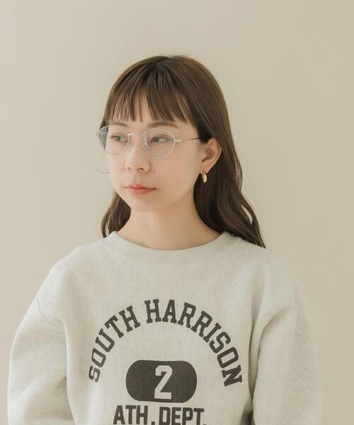 SMELLY（スメリー）の「オーバルフレームダテメガネ（メガネ・レディース・シルバー/ゴールド/ゴールド系その他・-）」の21枚目の写真