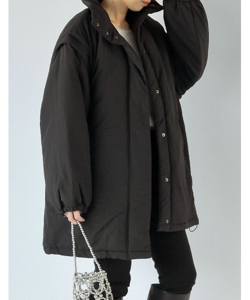 Re:EDIT（リエディ）の「[低身長サイズ有]2WAYミドル丈ダウンライク